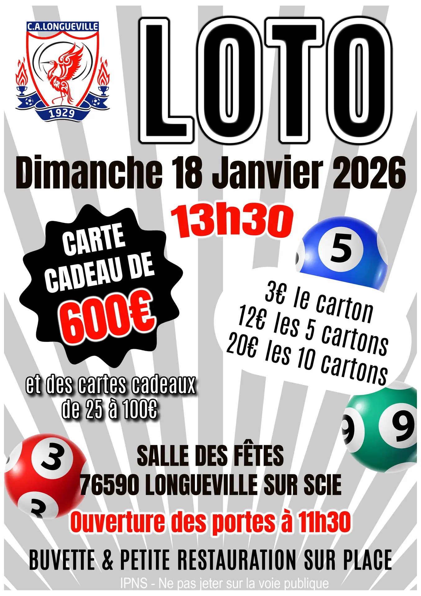 Affiche Loto 18-01-2026 (x1)