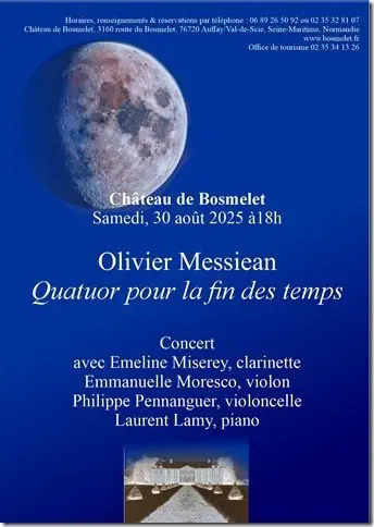 Affiche Quatuor pour la fin des temps Bosmelet