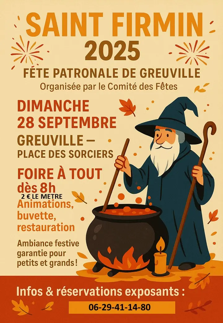 Affiche St Firmin 2025