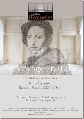 Affiche Voyage en Italie Bosmelet