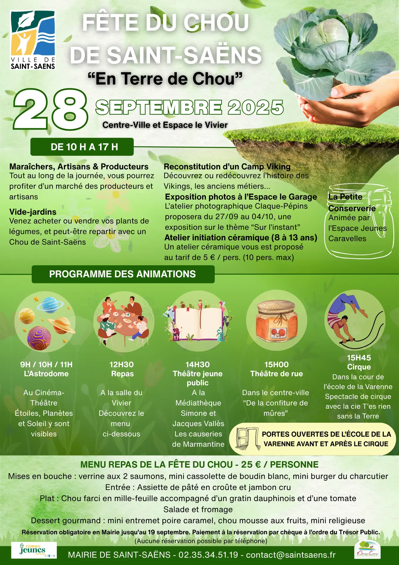 Affiche fête du chou 2025 - 1
