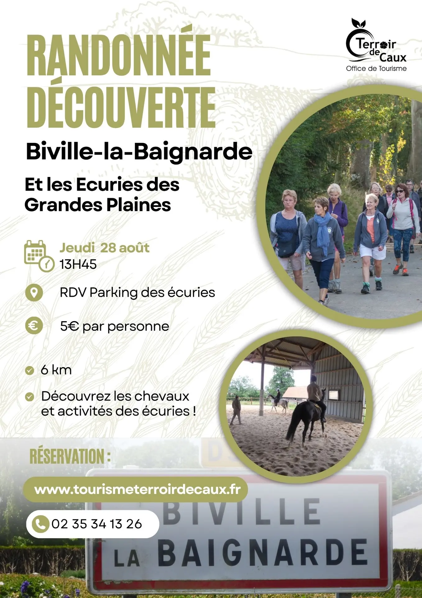 Affiche rando découverte 28.08.25