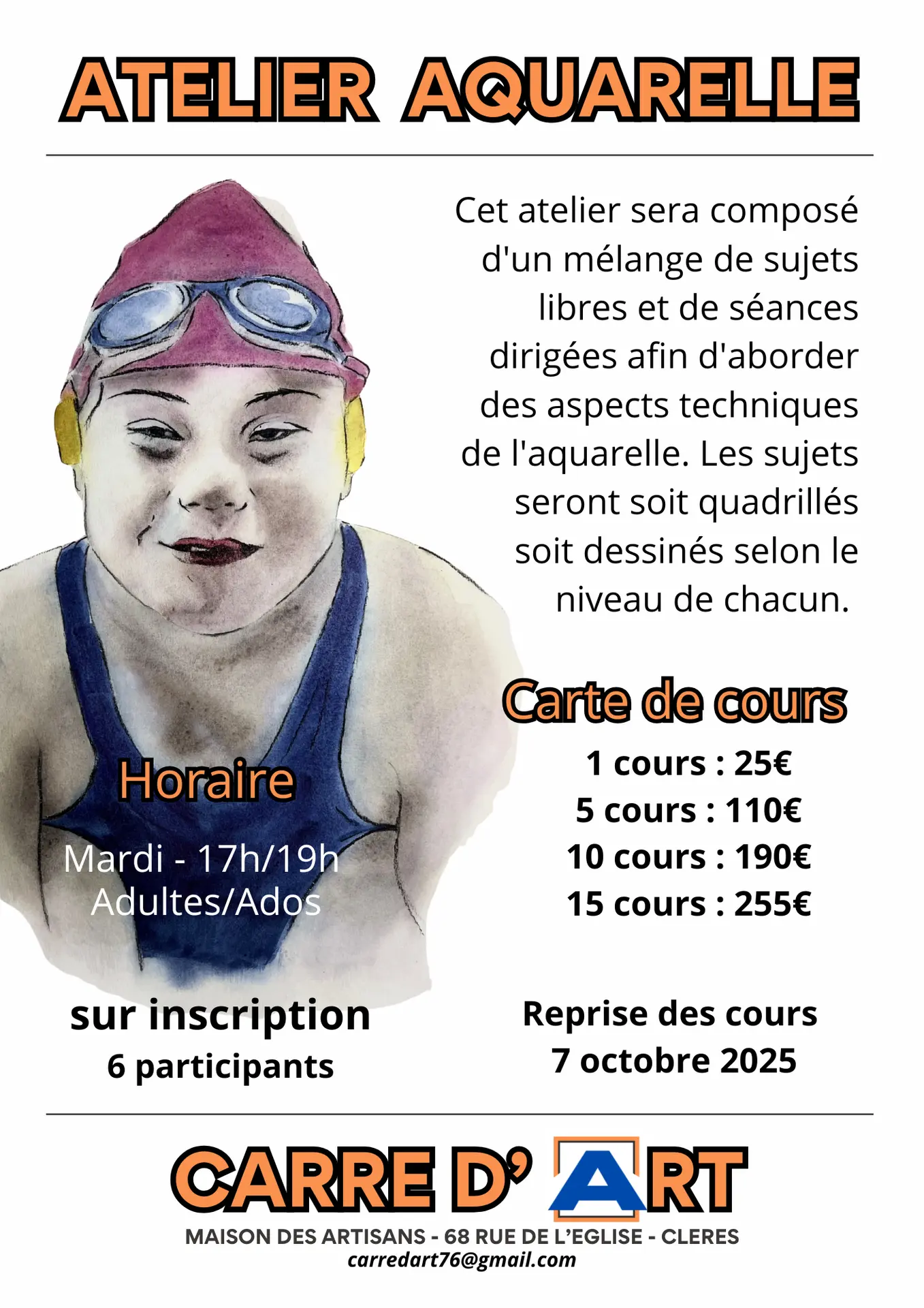 Atelier Aquarelle 2025 - 1