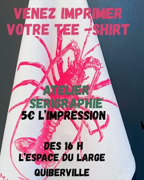 Atelier sérigraphie aout quiberville