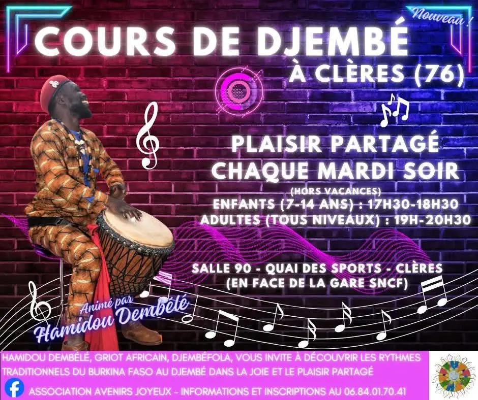 Ateliers djambé clères