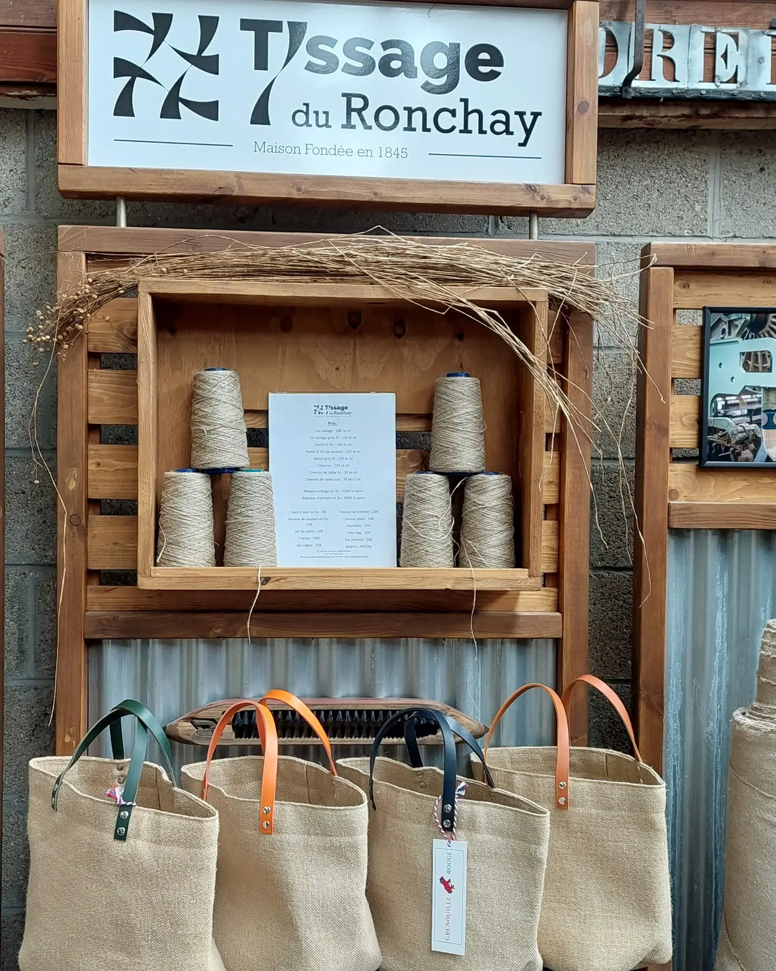 Boutique Tissage du Ronchay Luneray