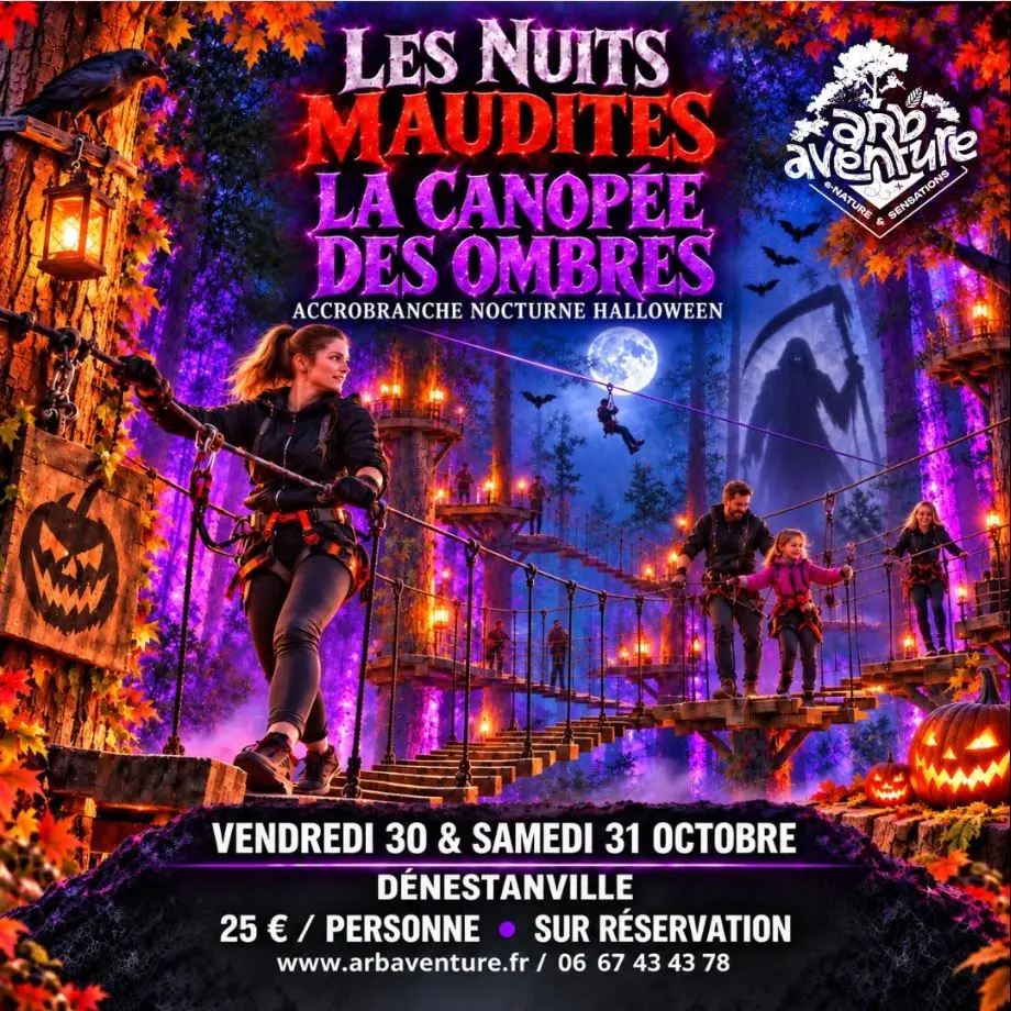 Affiche Les nuits maudites : La canopée des ombres