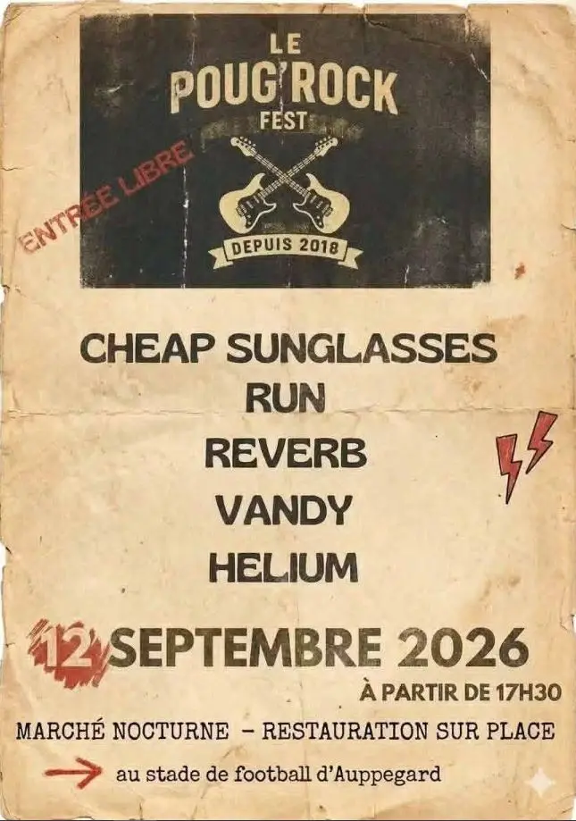 Affiche concerts