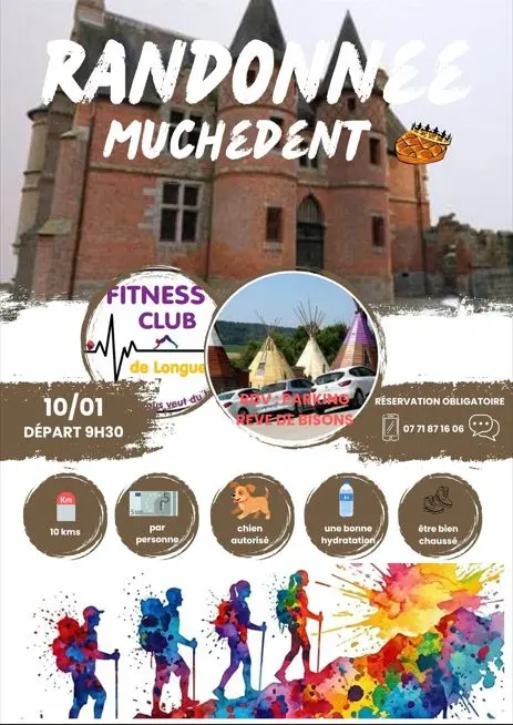 Affiche Randonnée Muchedent