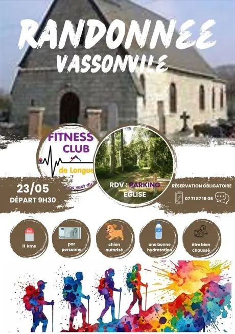 Affiche Randonnée Vassonville
