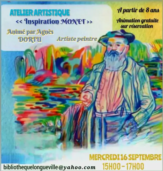 Atelier de peinture sur vitre