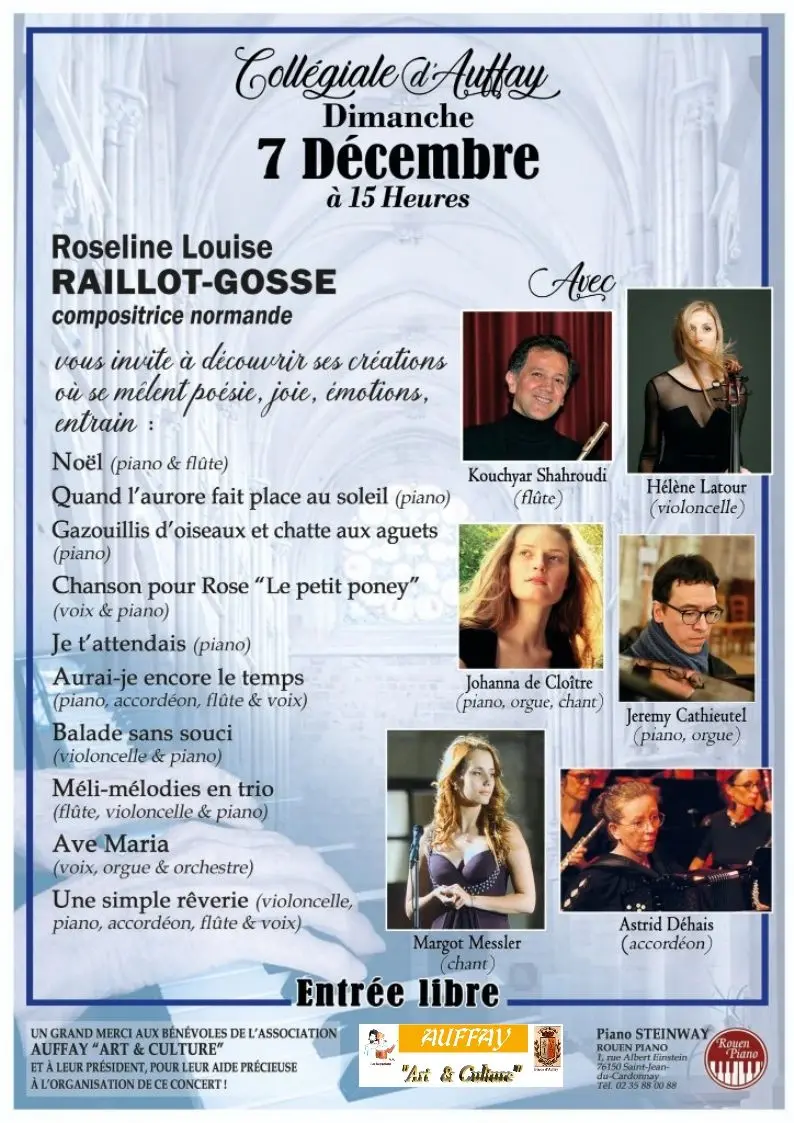 Concert Auffay 7 décembre