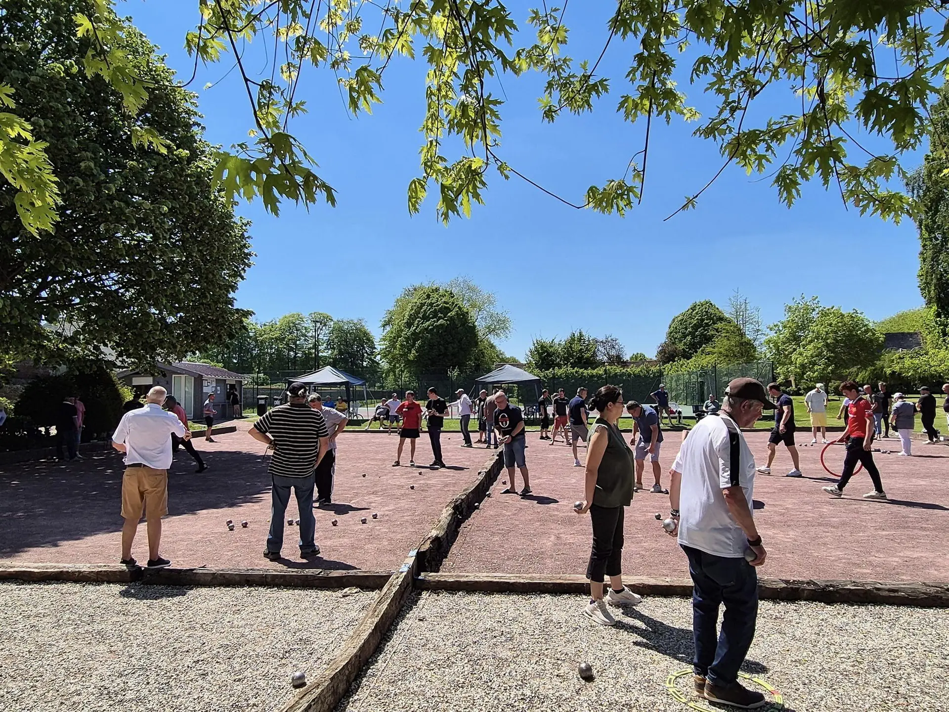 Concours de pétanque à Offranville