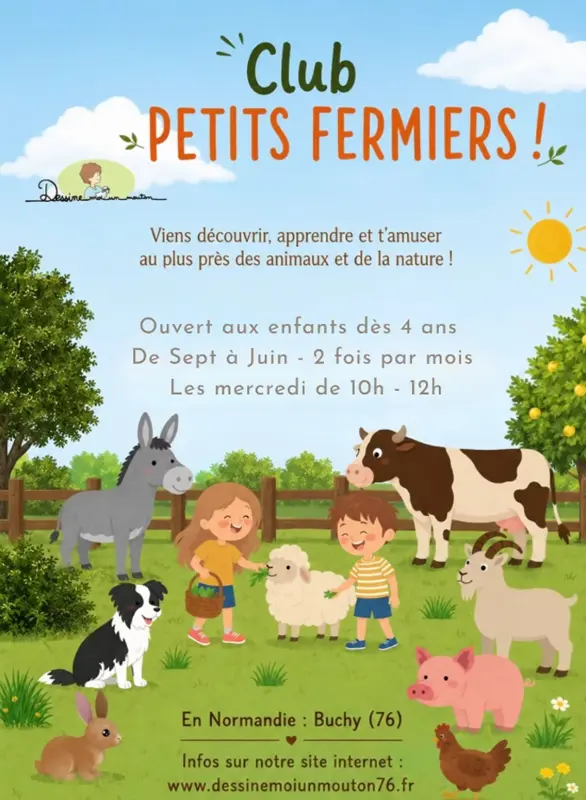Club des petits fermiers dessine moi un mouton