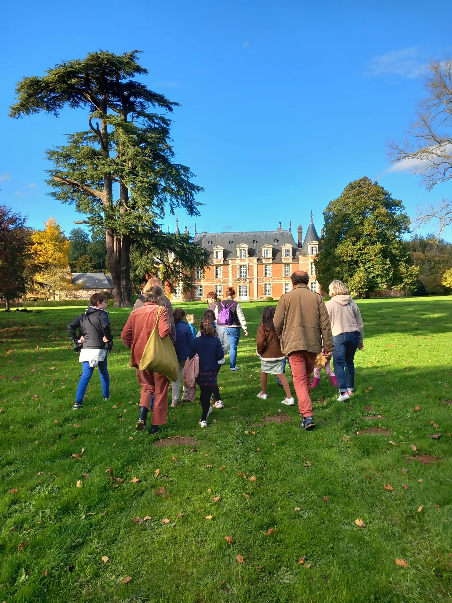 Dans le parc Sud