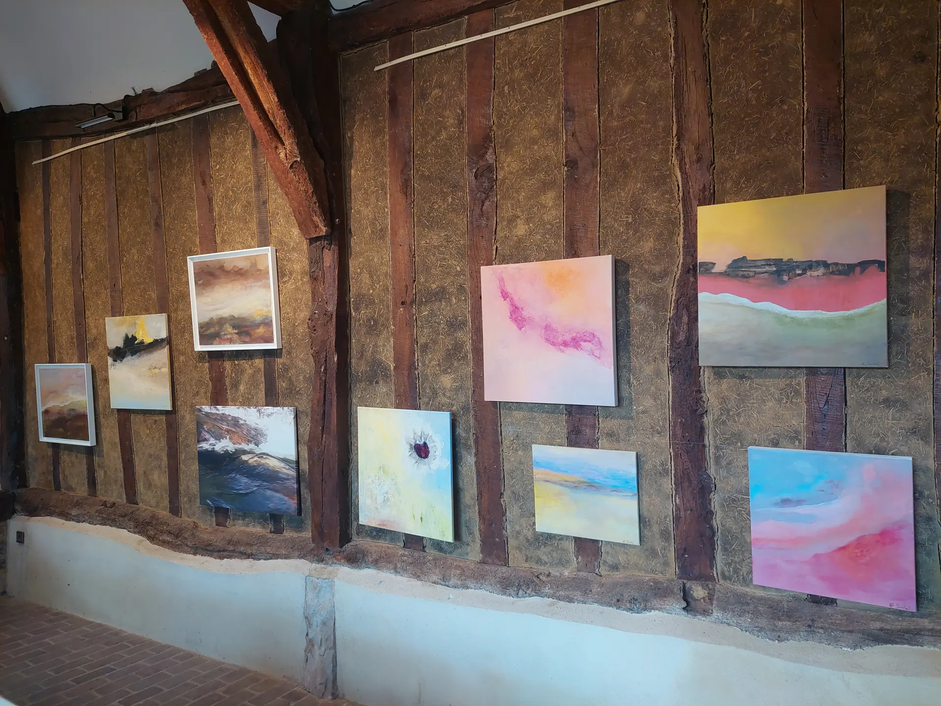 Exposition 2026 de Mme Eliane DUVAL à la Grange au Moulin, Parc du Colombier