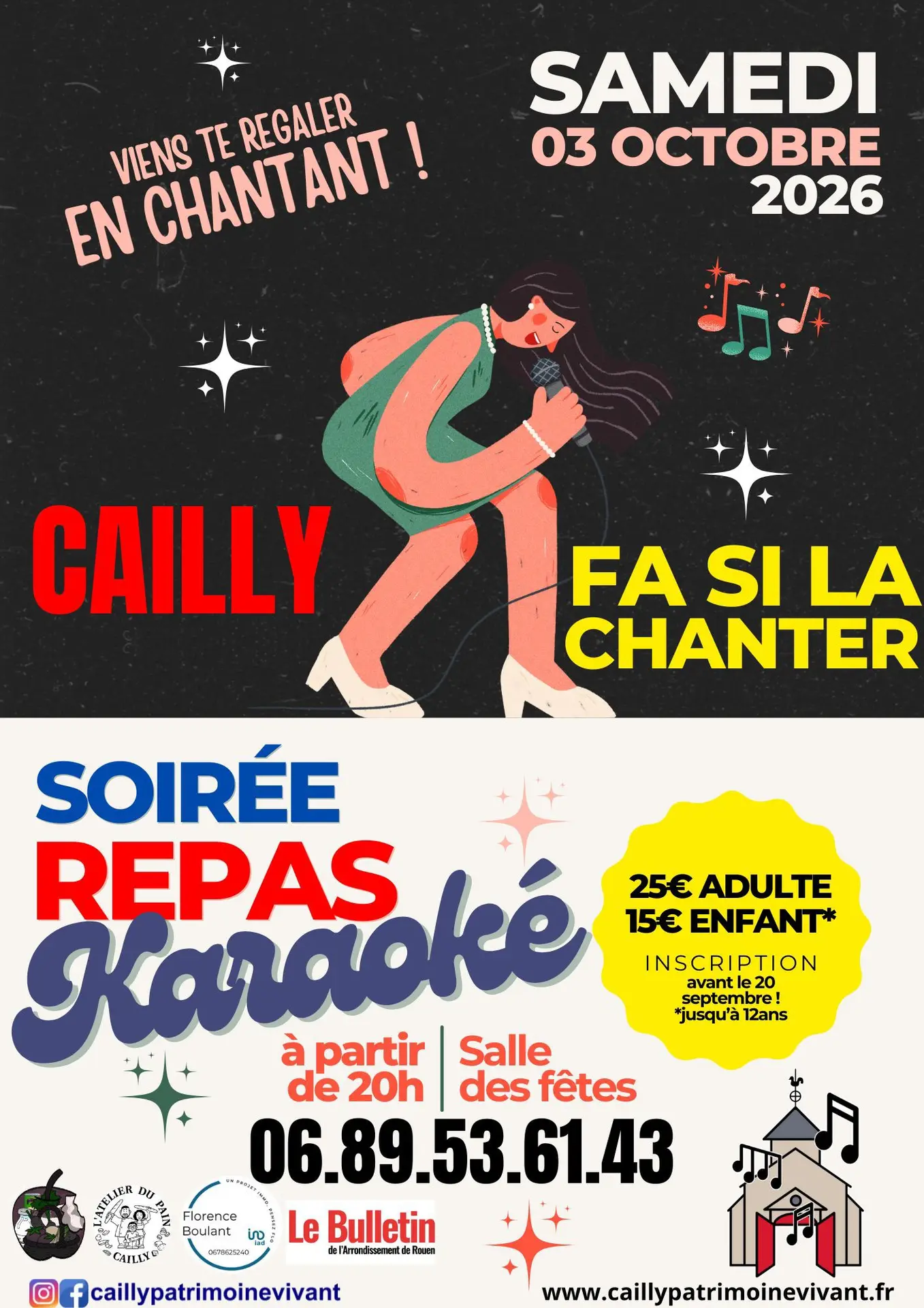 Fa Si La Chanter cailly 03 octobre 2026