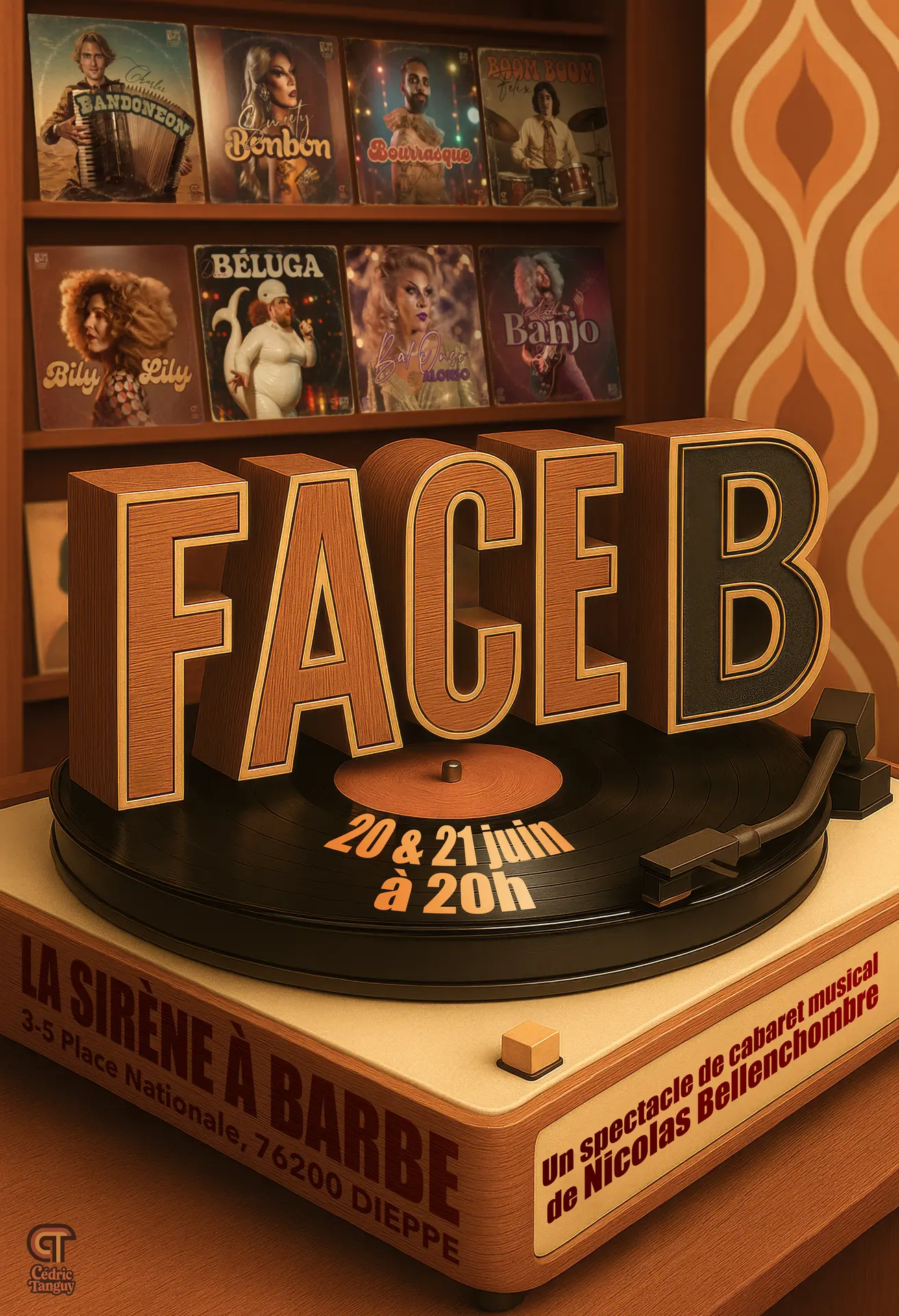 FaceB portrait