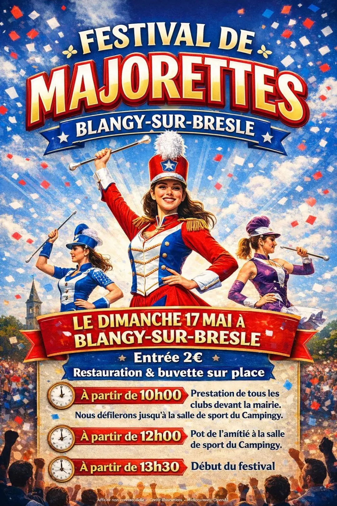 Festival de majorettes