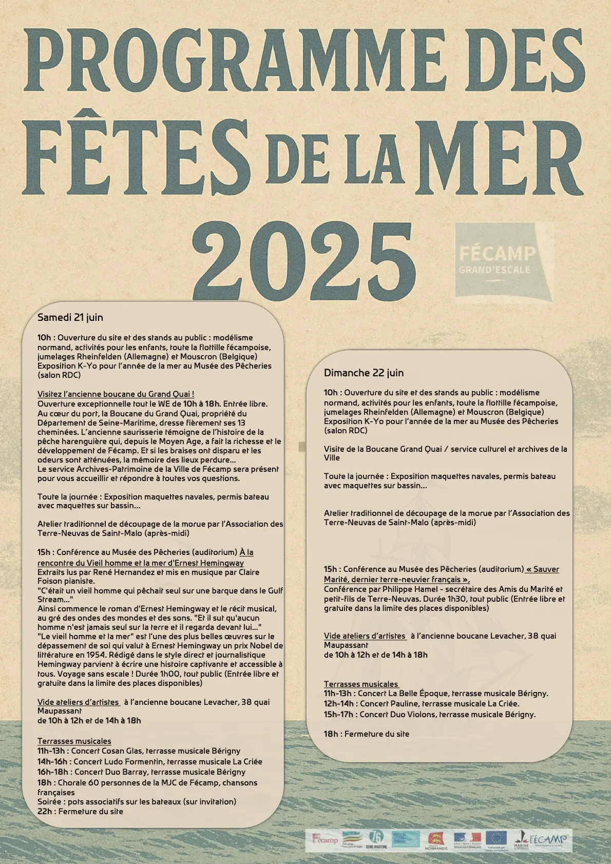 Fêtes de la Mer 2025