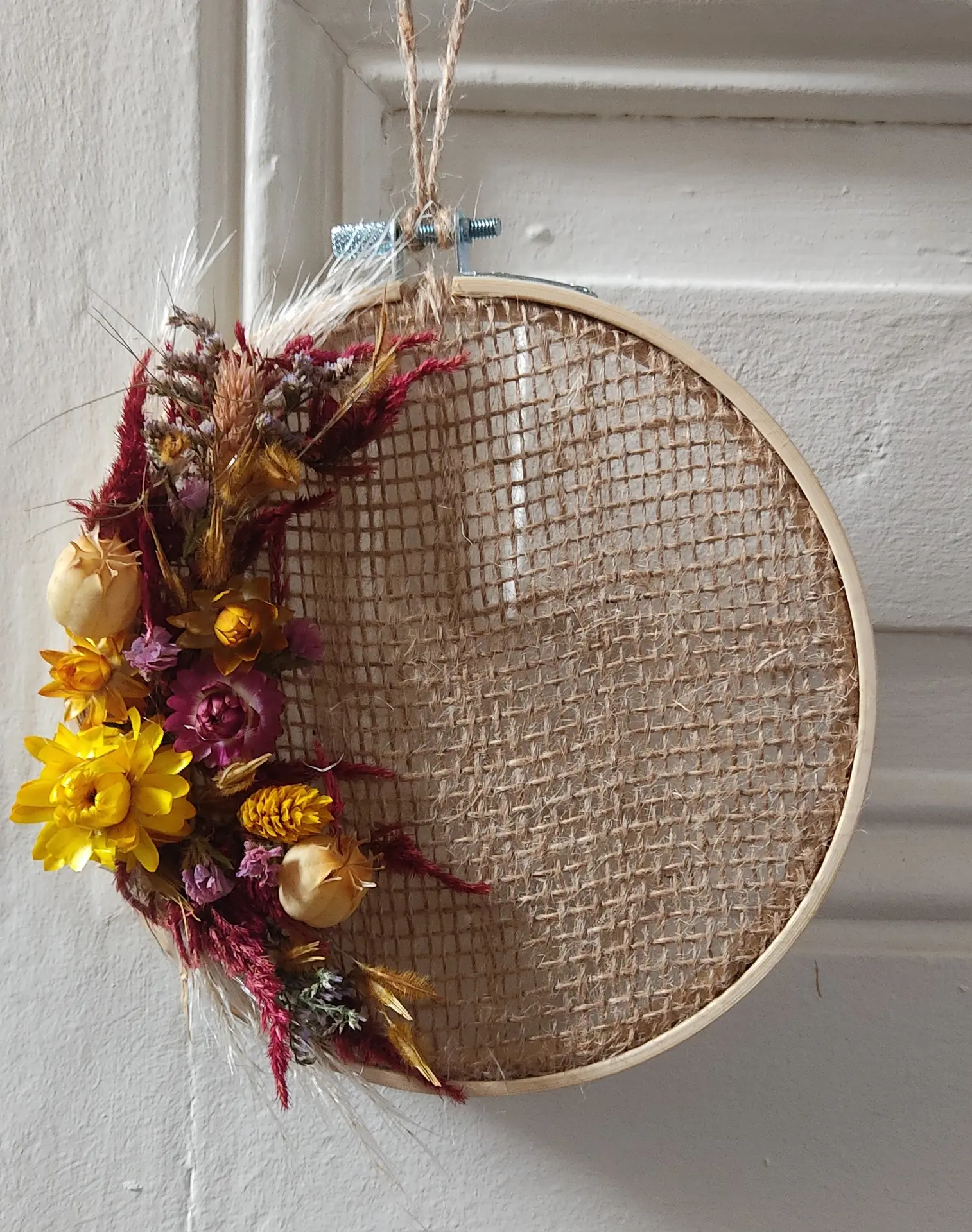 Tambour fleuri