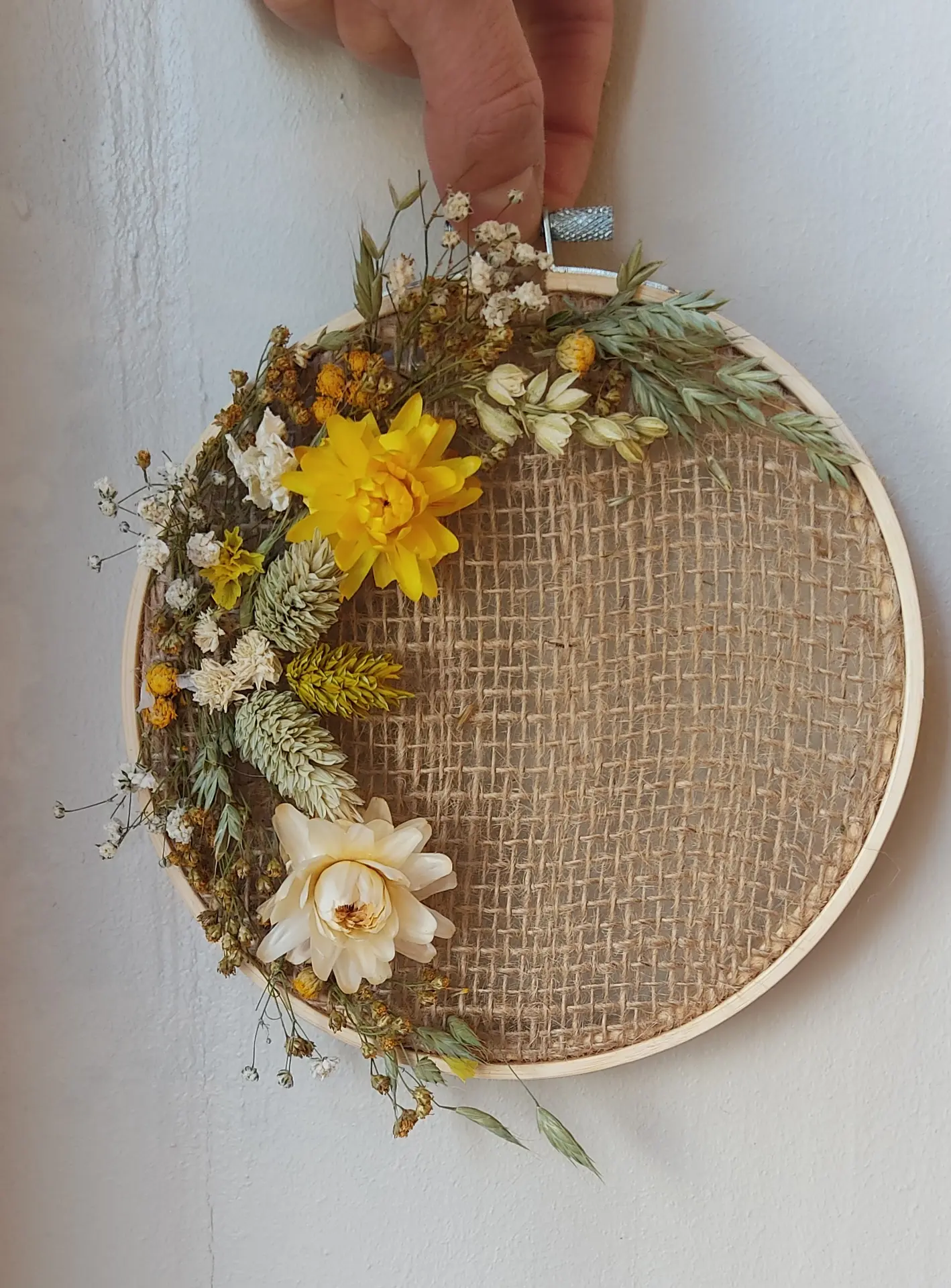 Tambour fleuri