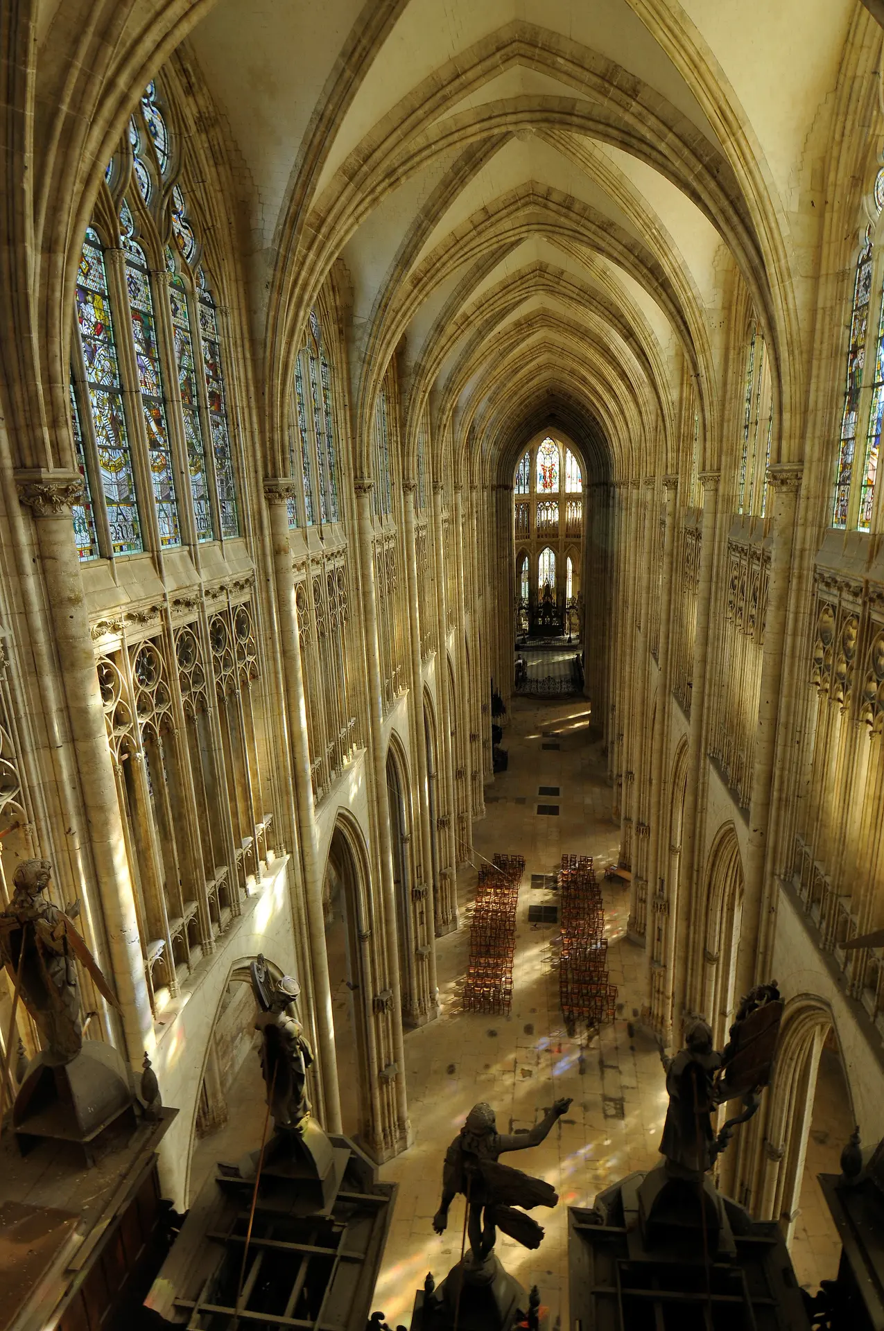 Intérieur de l'Abbatiale Saint Ouen
