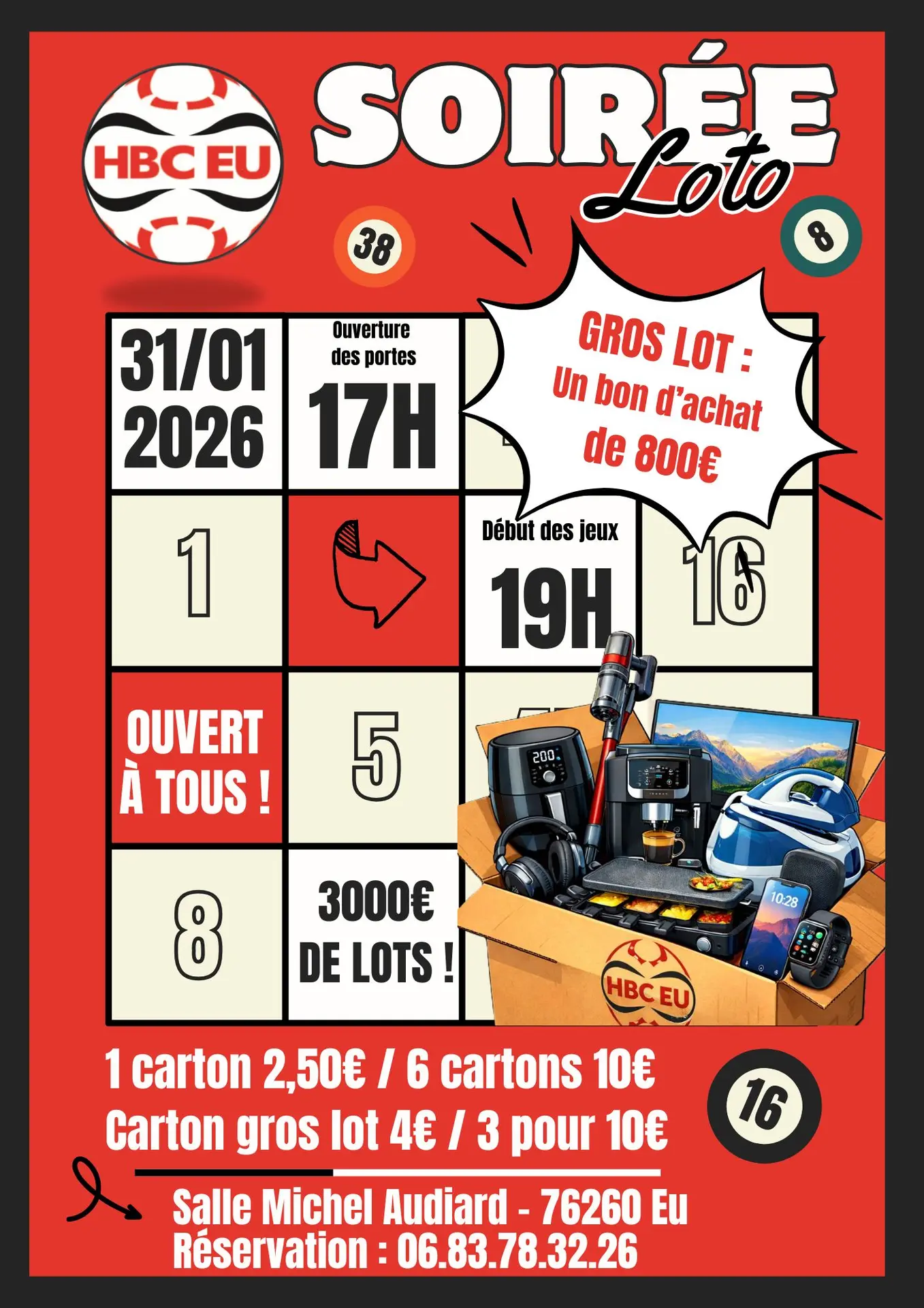 LOTO HBC EU affiche finale