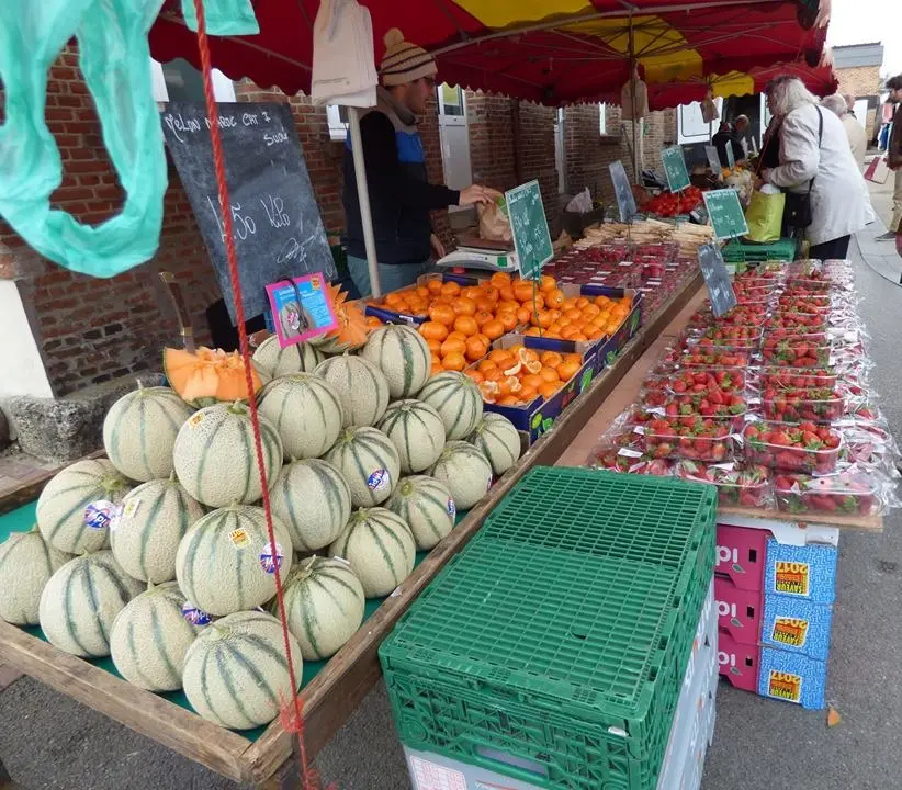 Le marché de Blangy