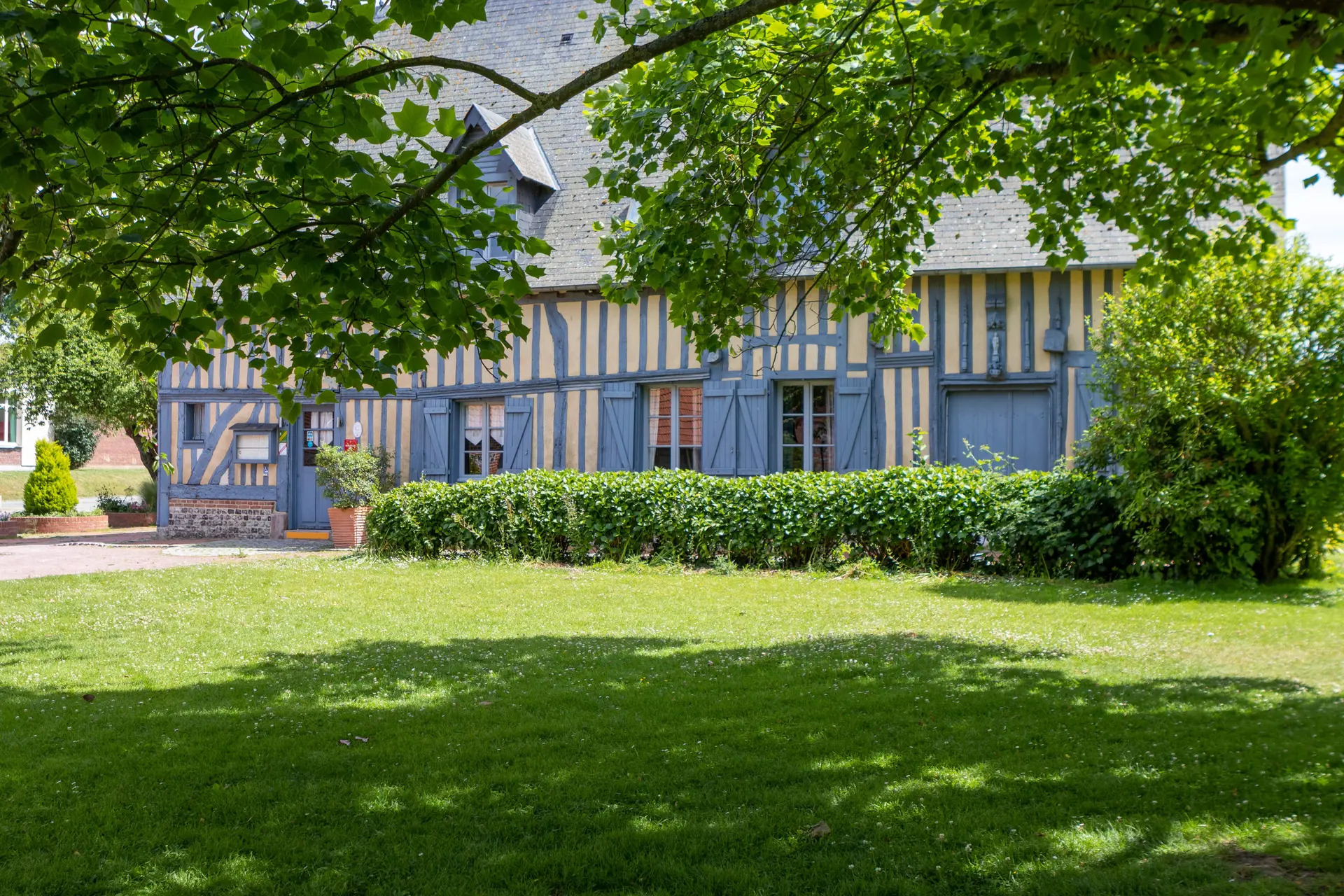 Maison à pans de bois à Offranville