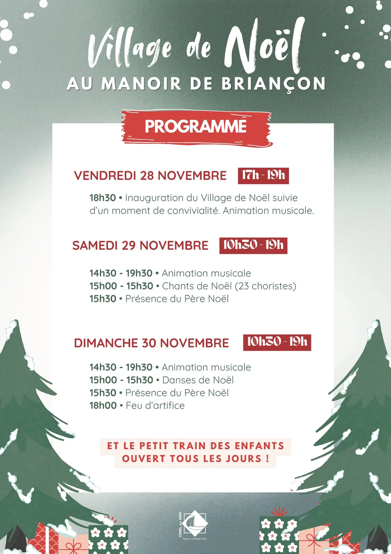 Marché Noël 2025 - CRIEL