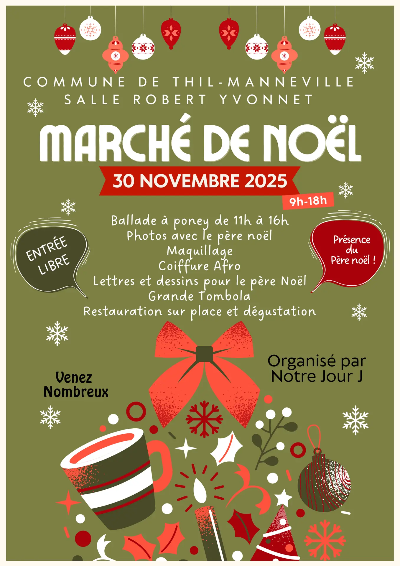 à notre fête de Noël - 1