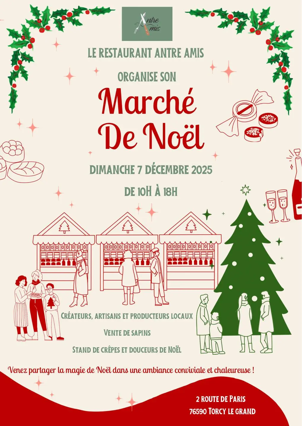 Marché de Noël Antre Amis