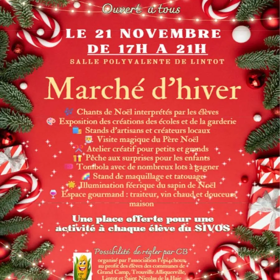 Marché_de_Noël_L'épi4Choux_Salle de Lintot