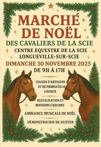 Marché de Noel centre équestre de la Scie