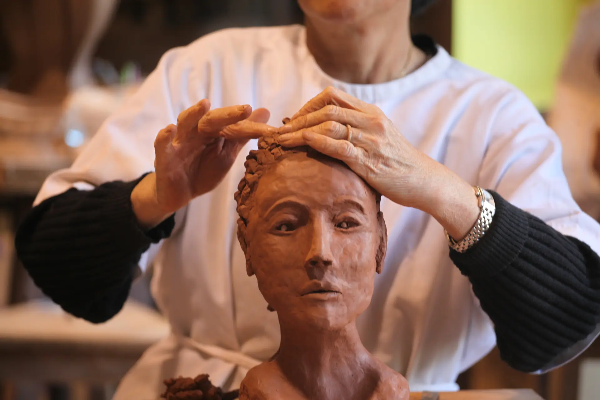 Modelage - Le Jardin des sculptures