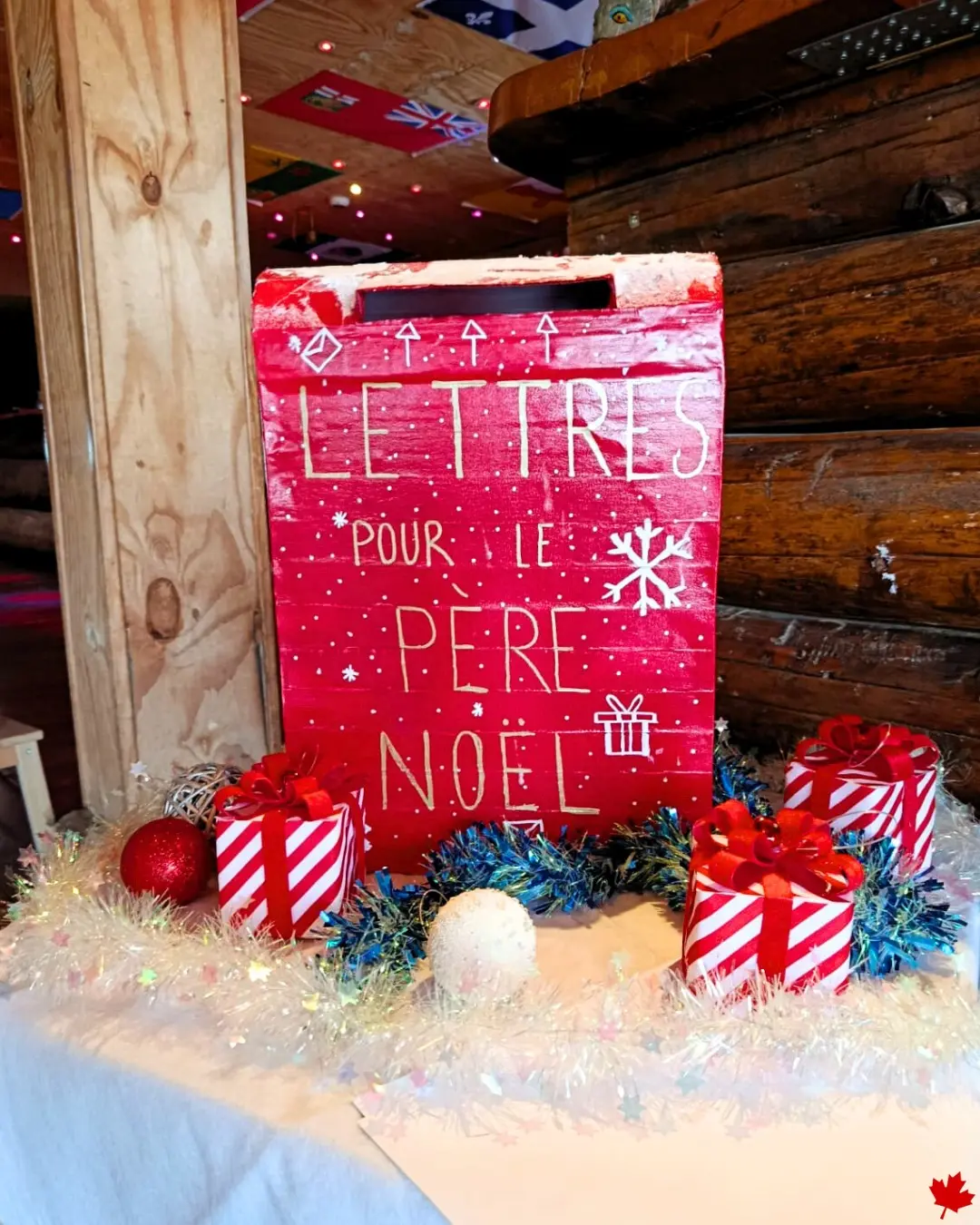 Noel Parc Canadien Boite aux lettres Père Noel