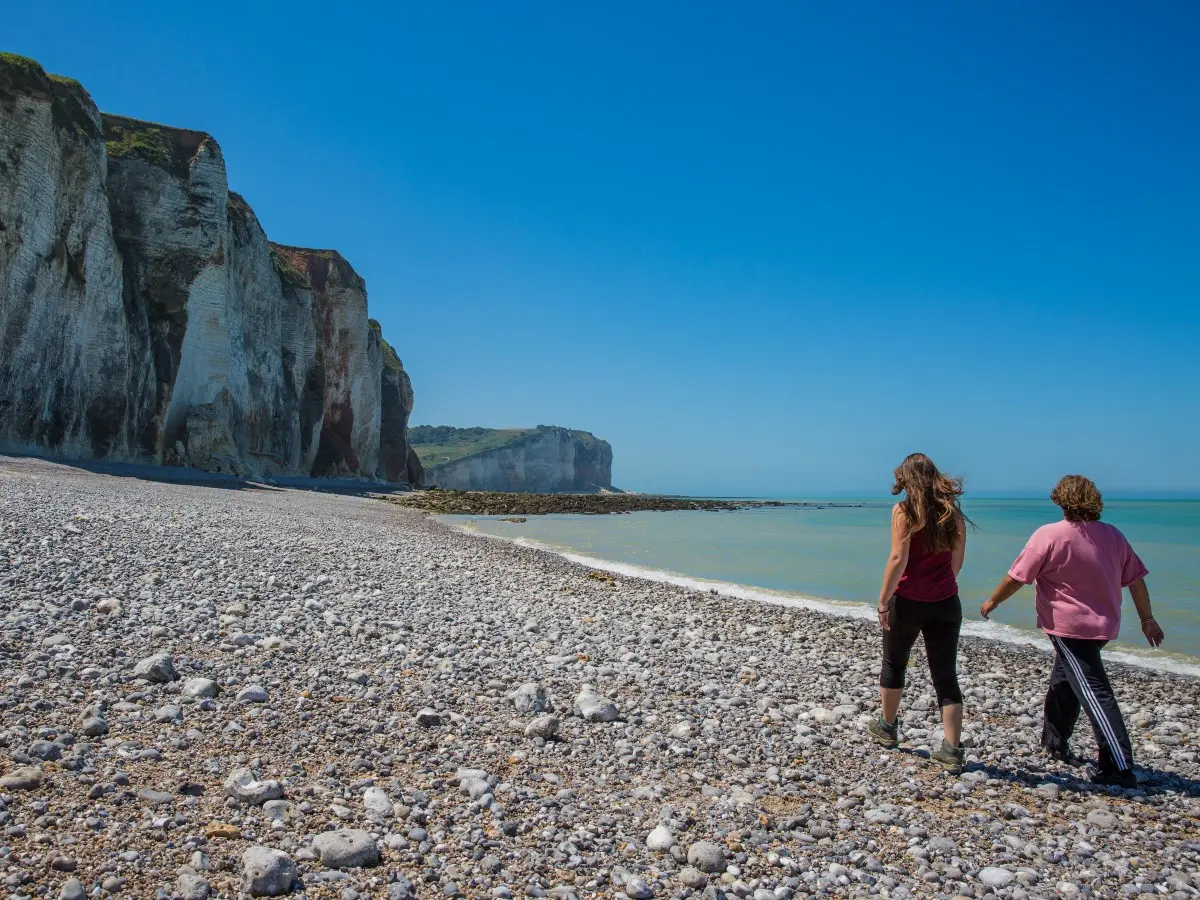 Randonnée sur la plage