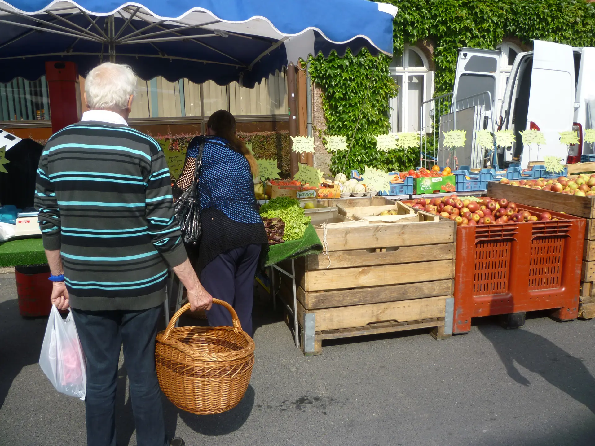 Etal des marchands