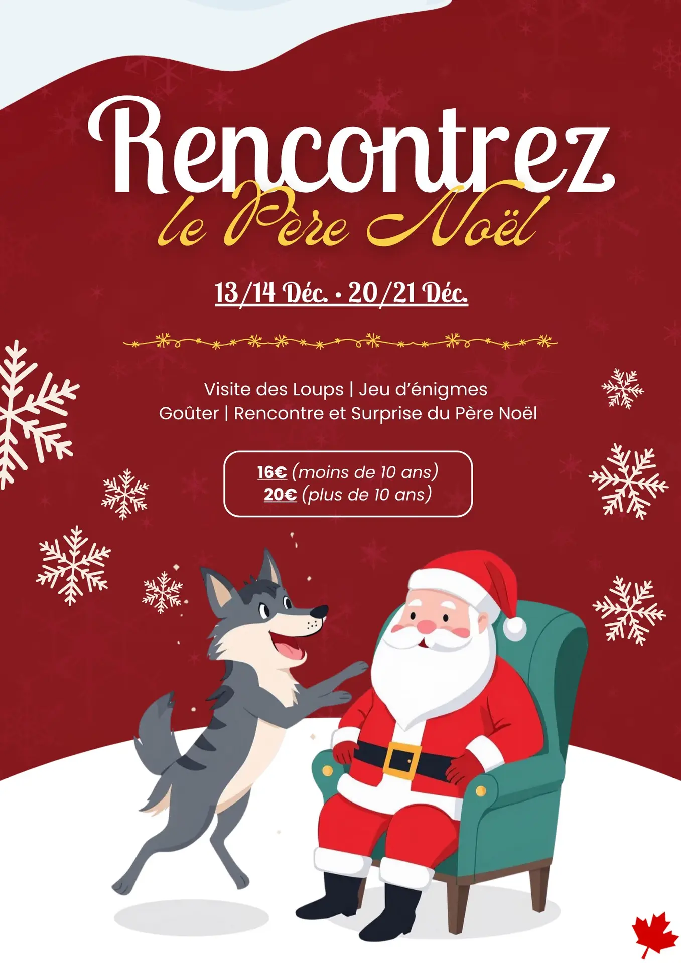 Père Noël Parc Canadien