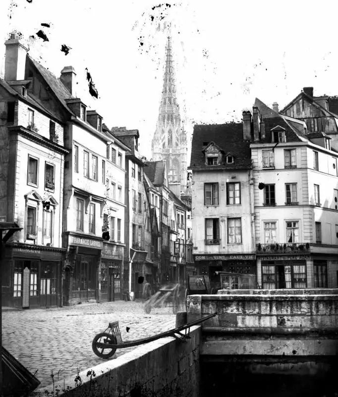 Place de l'Eau de Robec_ajd place lt Aubert_1860-1880