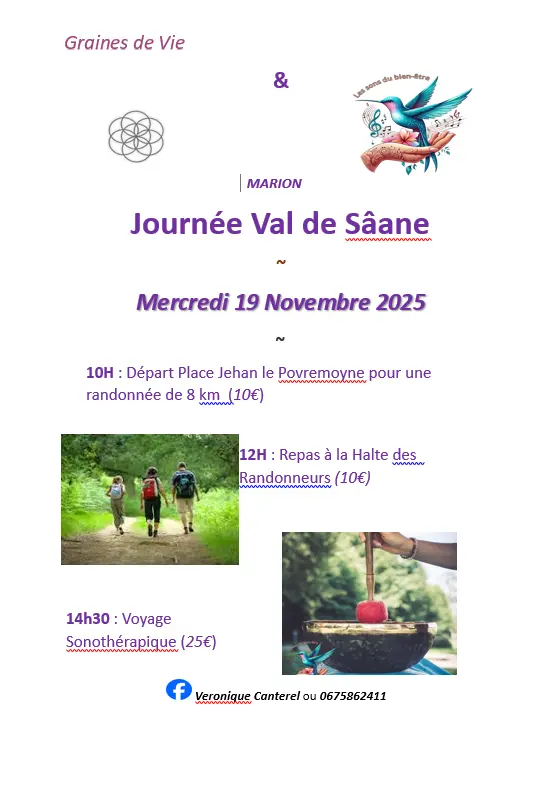 Affiche rando Val-de-Saâne