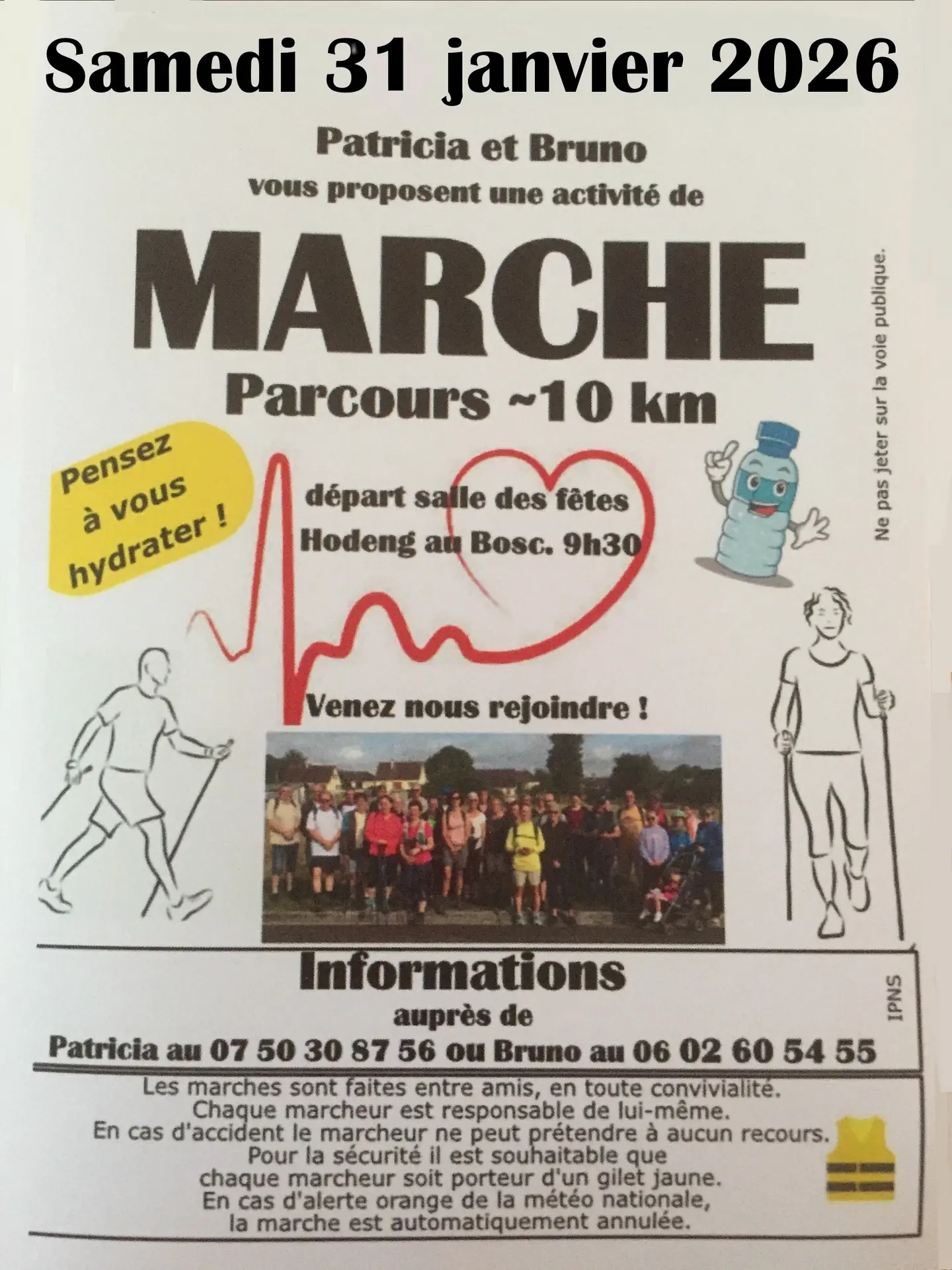 Randonnée 31 janvier