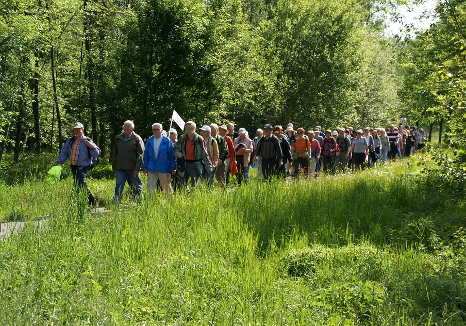 Randonnée groupe