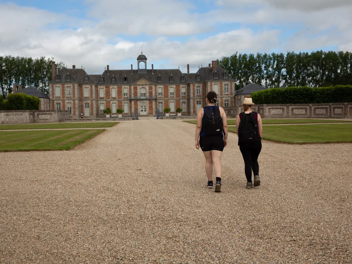 Randonnée au chateau de Galleville