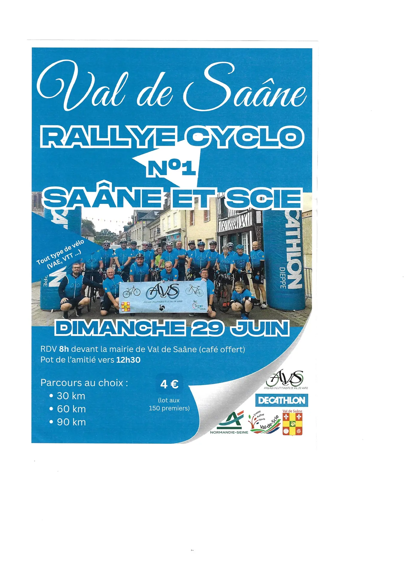 Rallye cyclo Val-de-Saâne