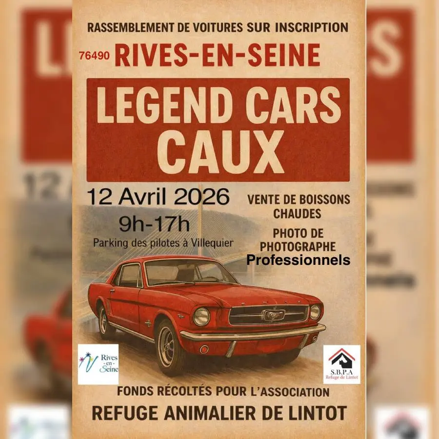 Rassemblement_Legend_Cars_Caux_Rives en Seine