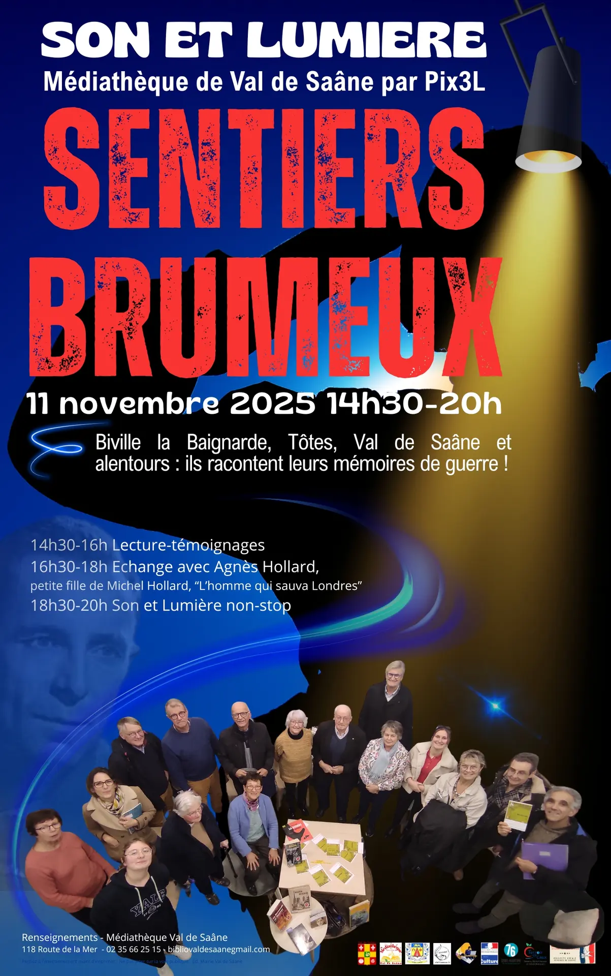 SENTIERS BRUMEUX AFFICHE - 1