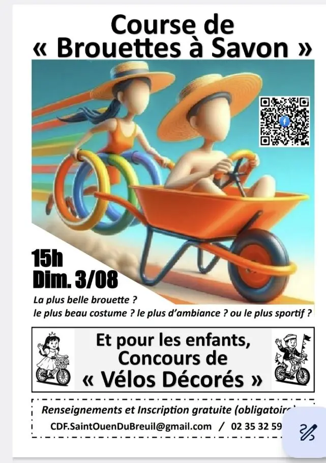 Course de Brouettes à savon