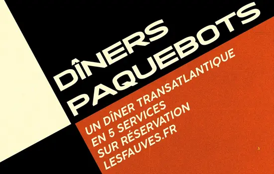 Dîners Paquebots